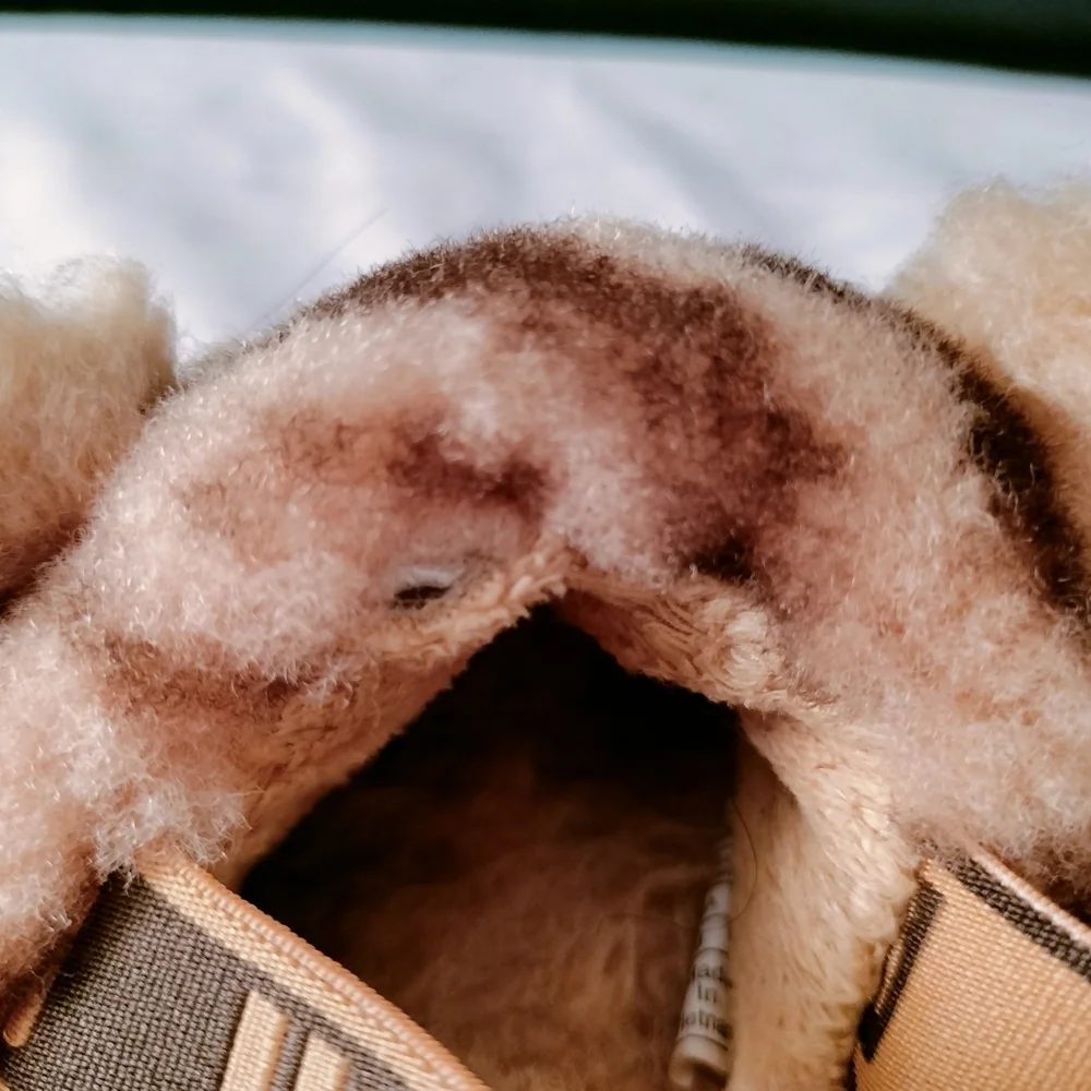 UGG Brown Tiger Kids Slippers